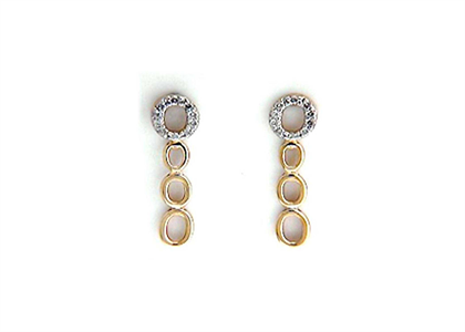 Dual Tone Plated | Fashion Earrings